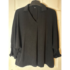 Women's Unbranded Black Blouse L